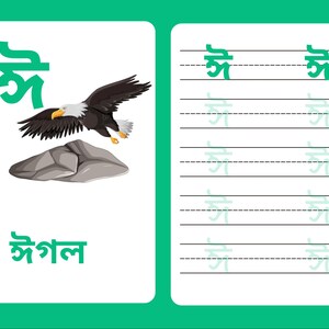 Bengali Alphabet Tracing - Etsy
