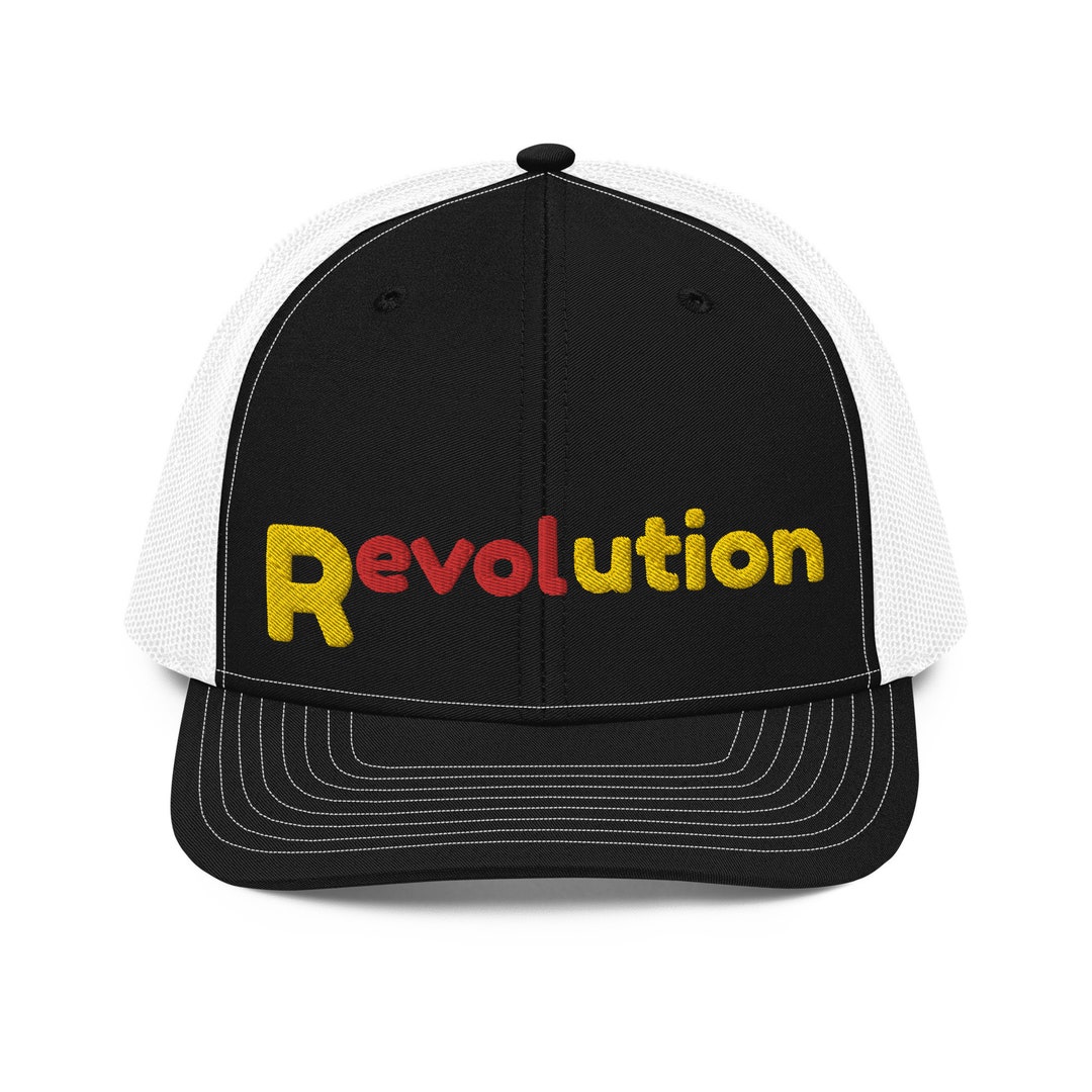 Revolution Capper Revolution Evolution Love Trucker Cap - Etsy