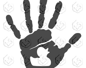 Wrangler Duck Hand Wave Decal: Rubber Ducky Vinyl Sticker (SVG, PNG, JPG)