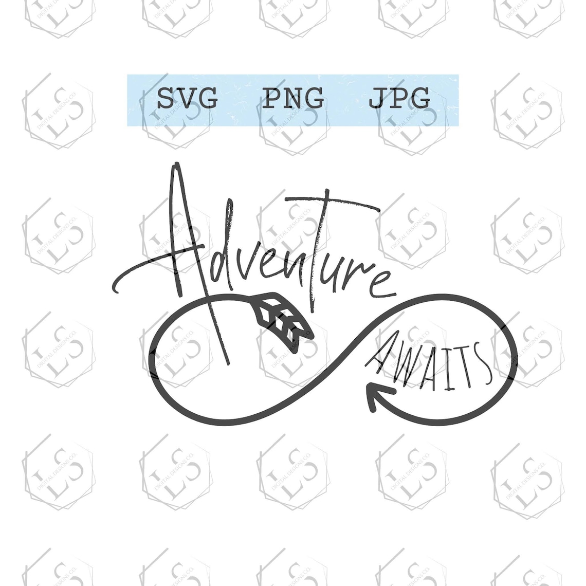 Adventure Awaits Infinity Arrow Svg, Travel Adventure Svg, Adventure ...