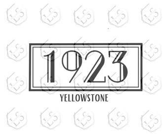 1923 Yellowstone TV Show SVG: Cricut & Silhouette Cut Files (Digital Download)