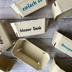 Kartonschachtel/Beerenschale/Verpackung für viele Anlässe