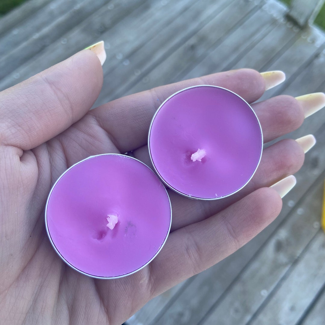 Crystal Tea Light Candles Mystery Crystal Candles Crystal Lover Gifts