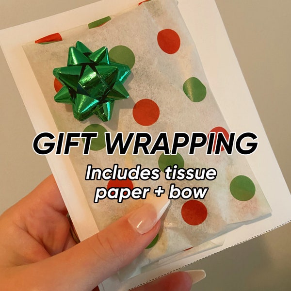 ADD-ON Gift Wrapping