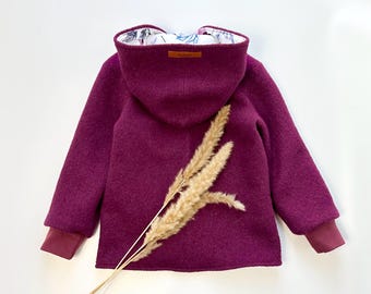 Wool jacket for children