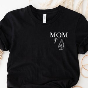 Mom Of Two Shirt, Mother&#39;s Day Tshirt, Mom Of Twins Shirt, Mom To Be, Mom Of 2 Tshirt, Mother&#39;s Day Gift Shirt, Cool Mom Tshirt