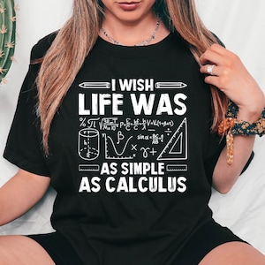 Funny Calculus Math Teacher T-Shirt: Geometry Gift
