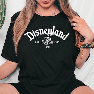 Disneyland Est 1955 Shirt, Funny Disneyland Shirt, Disneyland 1955 Shirt, Retro Disney Shirts, Retro Disney Shirt, Cute Disneyland Tee