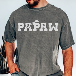 Comfort Colors Scuba Diving Papaw Shirt, Scuba Diver Papa Tshirt, Father&#39;s Day Gift, Scuba Diving Shirt, Scuba Diver Dad Gift, Diving Shirt
