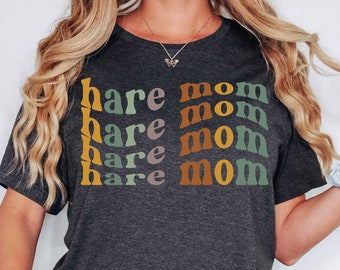 Hare Mom Shirt, Hare Shirt for Women, Hare Gifts, Hare Owner Mom Shirt, Hare Aunt Gifts, Hare Lover Gift, Animal Lover Mom Tee