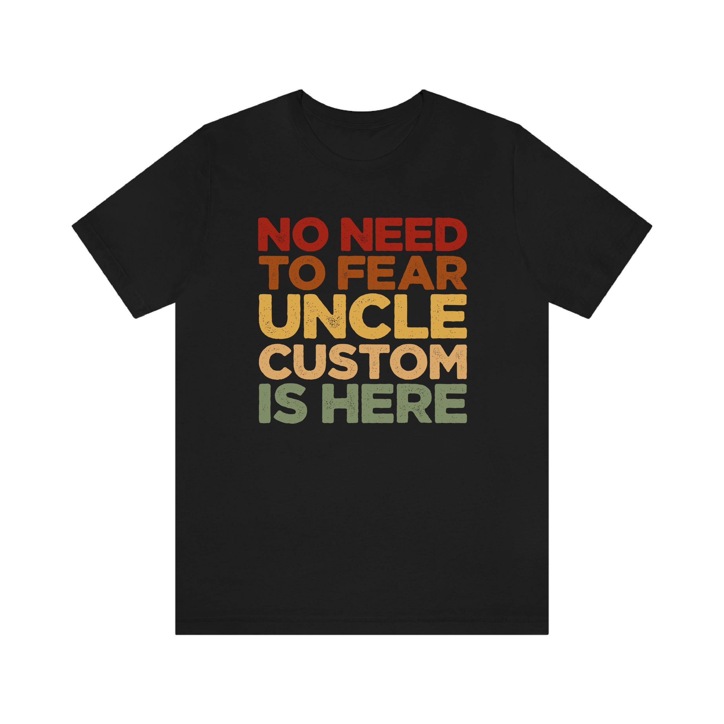 Retro Uncle Shirt, Crazy Uncle Shirt, Personalized Uncle Gift, Funny ...