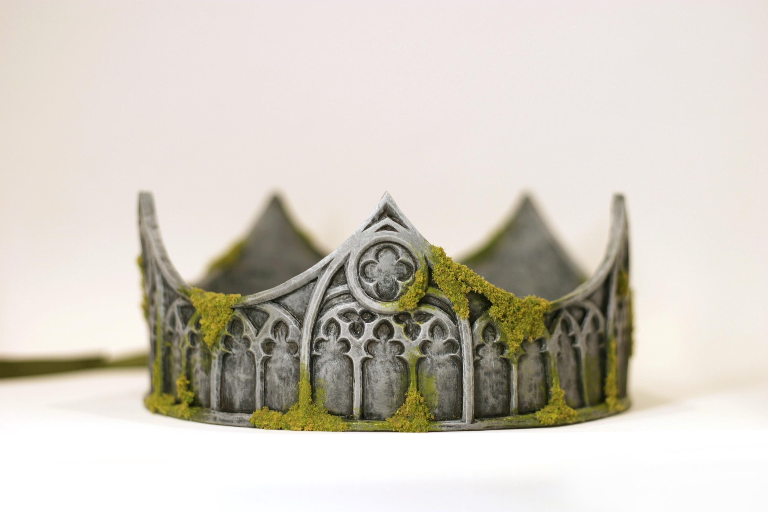 Mossy Cathedral Crown | Gothic Crown | Cosplay Crown