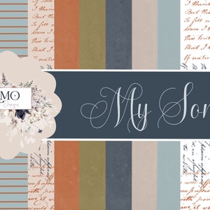 Junk Journal Kit, Digital Junk Journal, Junk Journaling Ephemera, Floral Junk Journal, Junk Journaling Kit, Tags, Pockets