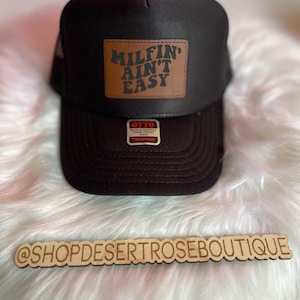 Milfin’ Ain’t Easy Trucker Hat, Women’s Trucker, Otto Trucker, Trucker Hat