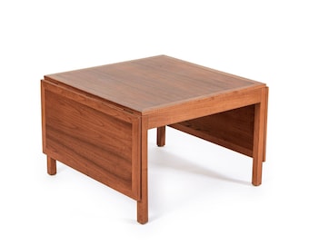 Mid Century Danish Extendable Teak Wood Coffee Table no. 5362 by Borge Mogensen