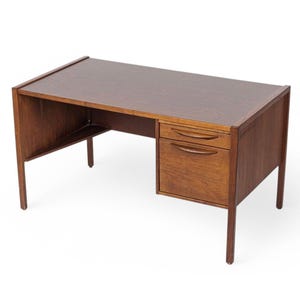 1960s Mid Century Wood and Laminate Desk by Jens Risom