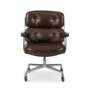 Vintage Eames for Herman Miller Time Life Brown Office Chair 1983
