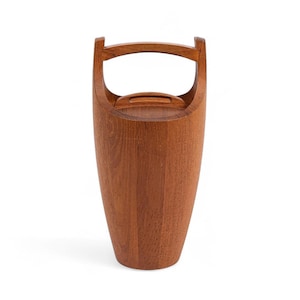 Mid Century Danish Teak Ice Bucket by Jens H. Quistgaard for Dansk