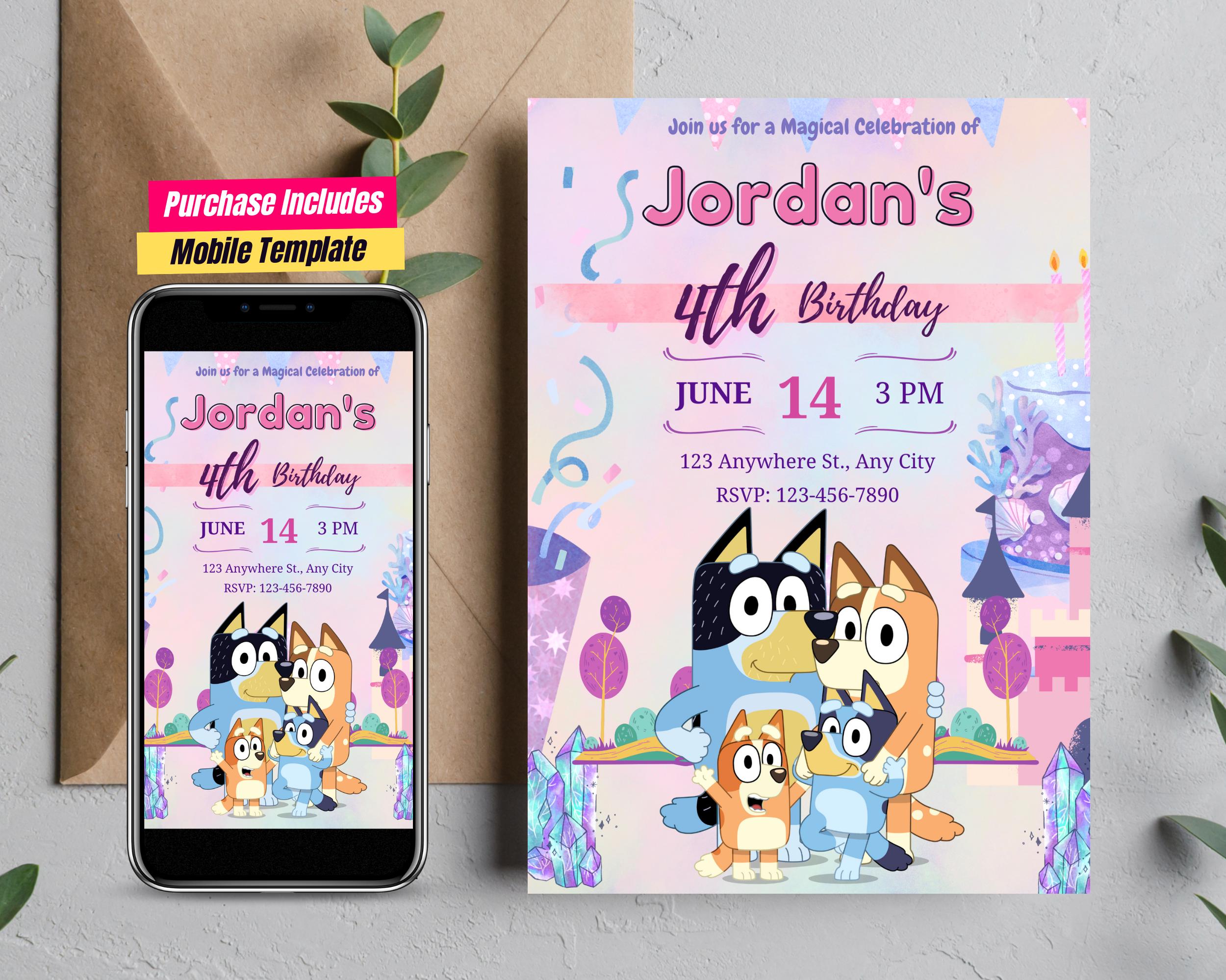 Multi-format Birthday Invite