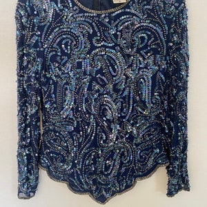 1990’s Formal Studded Blouse