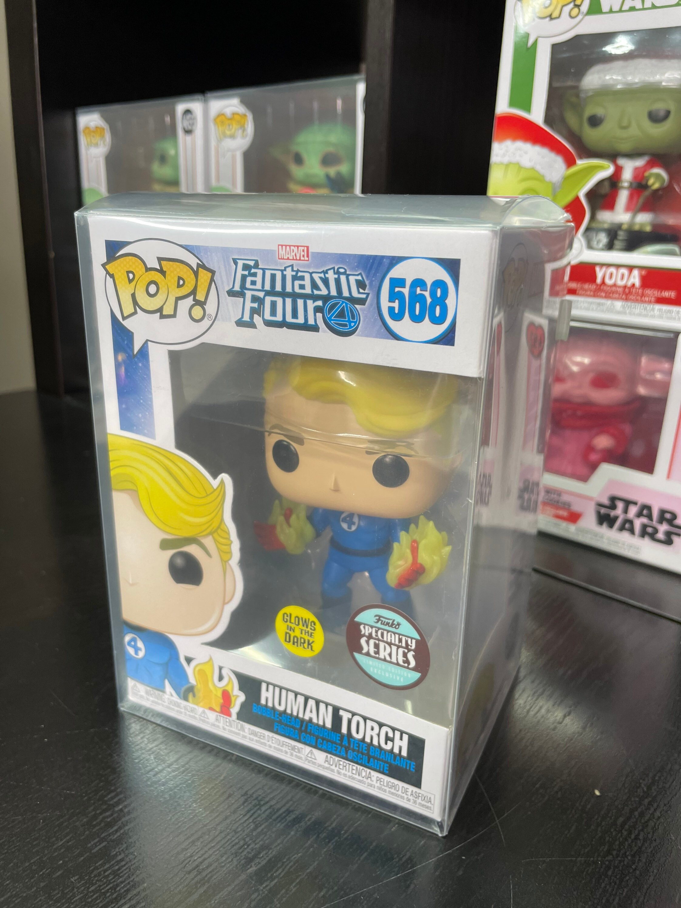 Funko Pop Human Torch 568 Glow-in-the 