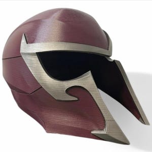 rivals Magneto game Helmet adult size wearable or display piece with foam pads available free shipping worldwide premium quality true finish