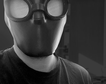 Masker Spider-Man Noir / Agent Venom: draagbare volwassen cosplayhelm