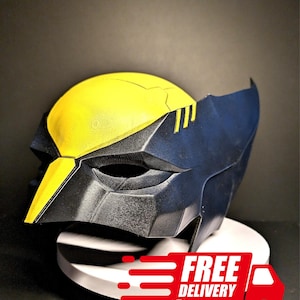 Wolverine Cowl 3D Printed Helmet – Cosplay Costume Prop Inspired by X-Men – Comic Style Mask – Free Shipping