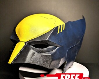ウルヴァリン風バトルカウルヘルメット Ver1 着用可能な小道具 LEDアイ