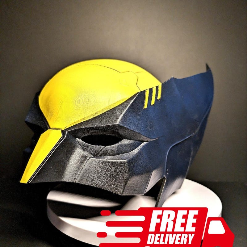 Marvel Movie Cosplay Adult Accessory Wolverine Rubber Latex Helmet Face Mask Halloween Costume Props