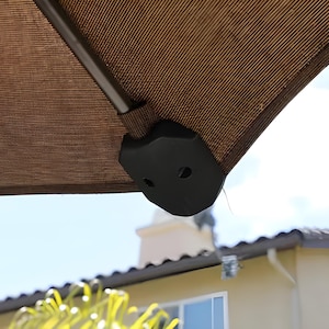 Set of 9 repair Patio umbrella clip spoke covers fabric repair clips. Screws not included