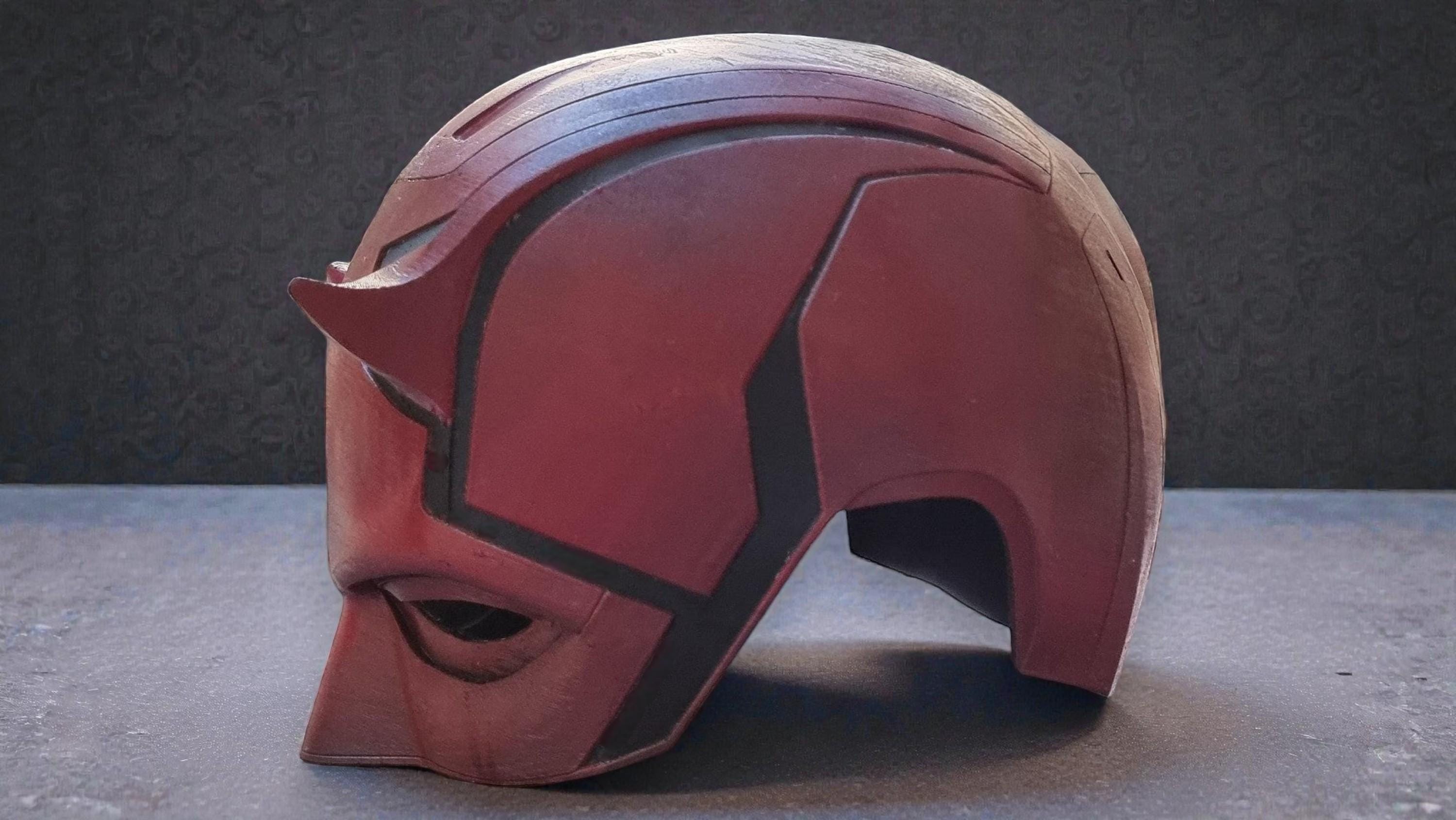 Daredevil ヘルメット マスク コスプレ用 Daredevil Cosplay Helmet – Netflix Inspired, , Adult Size - Etsy