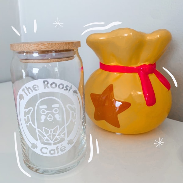 Lata de cerveza de café helado inspirada en Starbucks de Animal Crossing The Roost Cafe