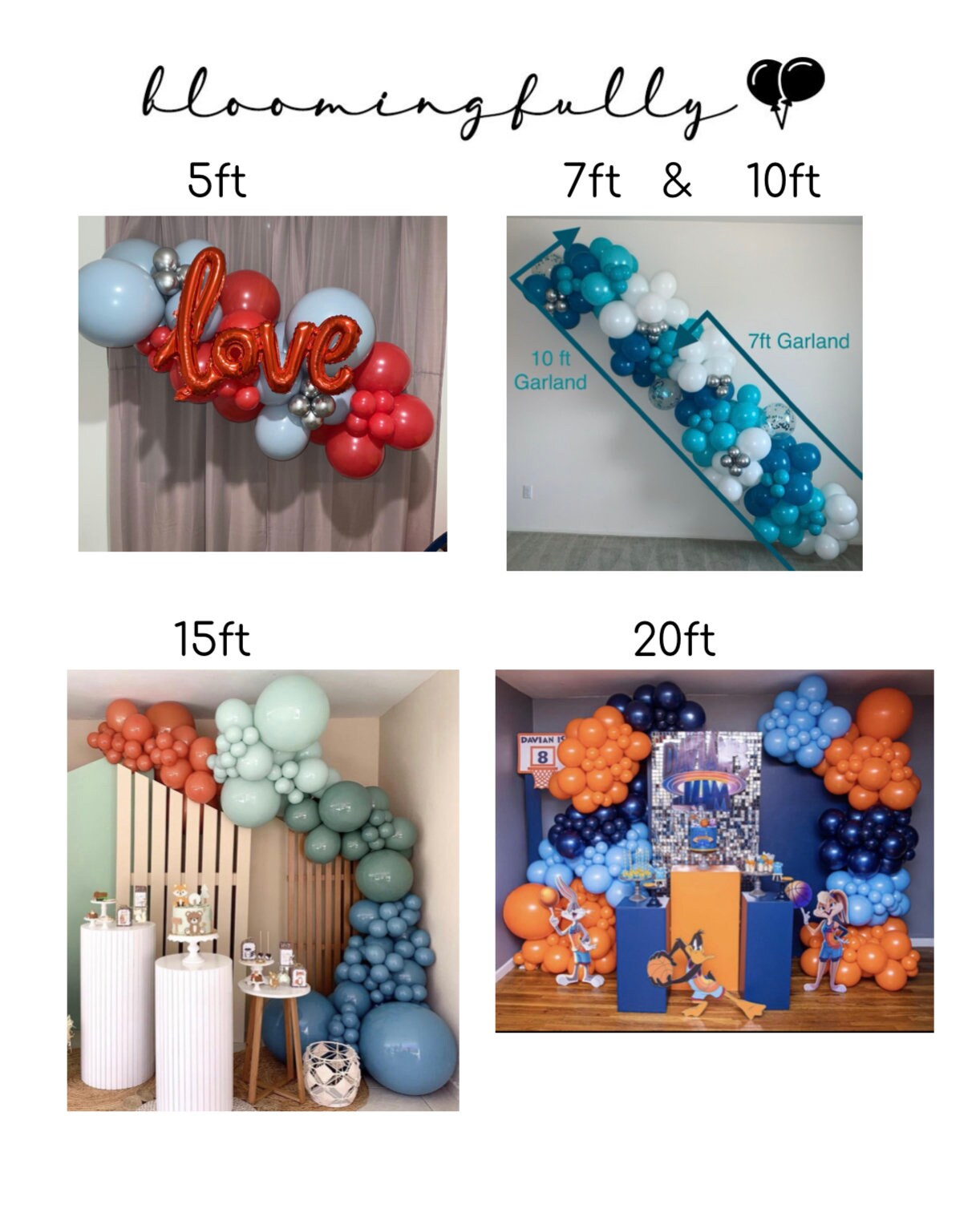 DIY Gamer Balloon Garland Kit