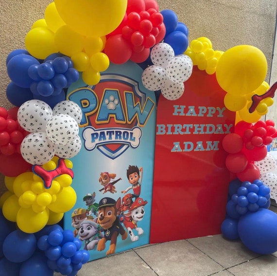 Decoration Anniversaire Pat Patrouille 4 ans, Ballon Pat Patrouill