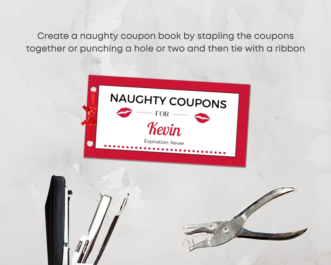 Naughty Coupons Printable Naughty Gifts for Him Sexy - Etsy