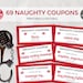 Naughty Coupons Printable Naughty Gifts for Him Sexy - Etsy