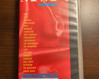 Melody Maker Video Compilation Vol. 1 VHS NTSC 1992 The Verve Suede Lush