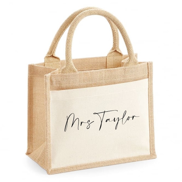 Personalised Teacher Lunch Bag | Custom Teacher Tote Lunch Bag | Teacher Gift | End of Year Teacher Gift | School Canvas Bag | Lunch Bag