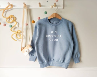 Sibling Jumper| Big Brother Club Jumper | Big Brother Club Sweatshirt | Pregnancy Announcement | Big Brother Announcement |