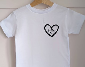 Daddy's Girl T-shirt | Father's Day Gift, Daughter Tee