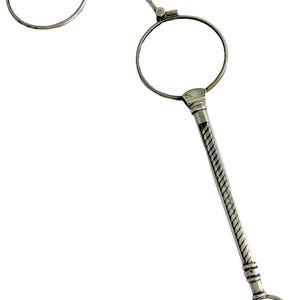 Antieke sterling zilveren Neillo-bril (Lorgnettes)