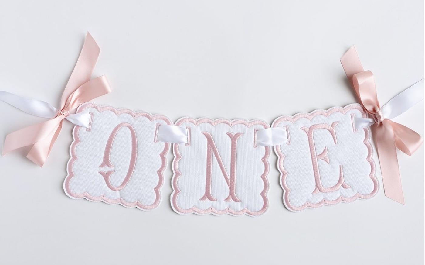 One Embroidered Embroidered