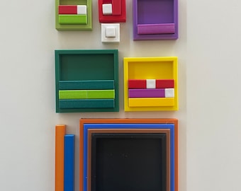 New and Improved Colors! Math Learning Aids, Cuisenaire Rod Trays