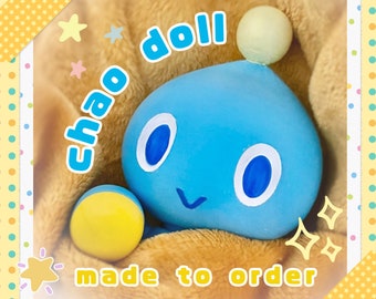 Made to Order: Chao Doll (6.5 inch Articulated Figure, Sonic the Hedgehog, Neutral/Hero/Dark Chao)