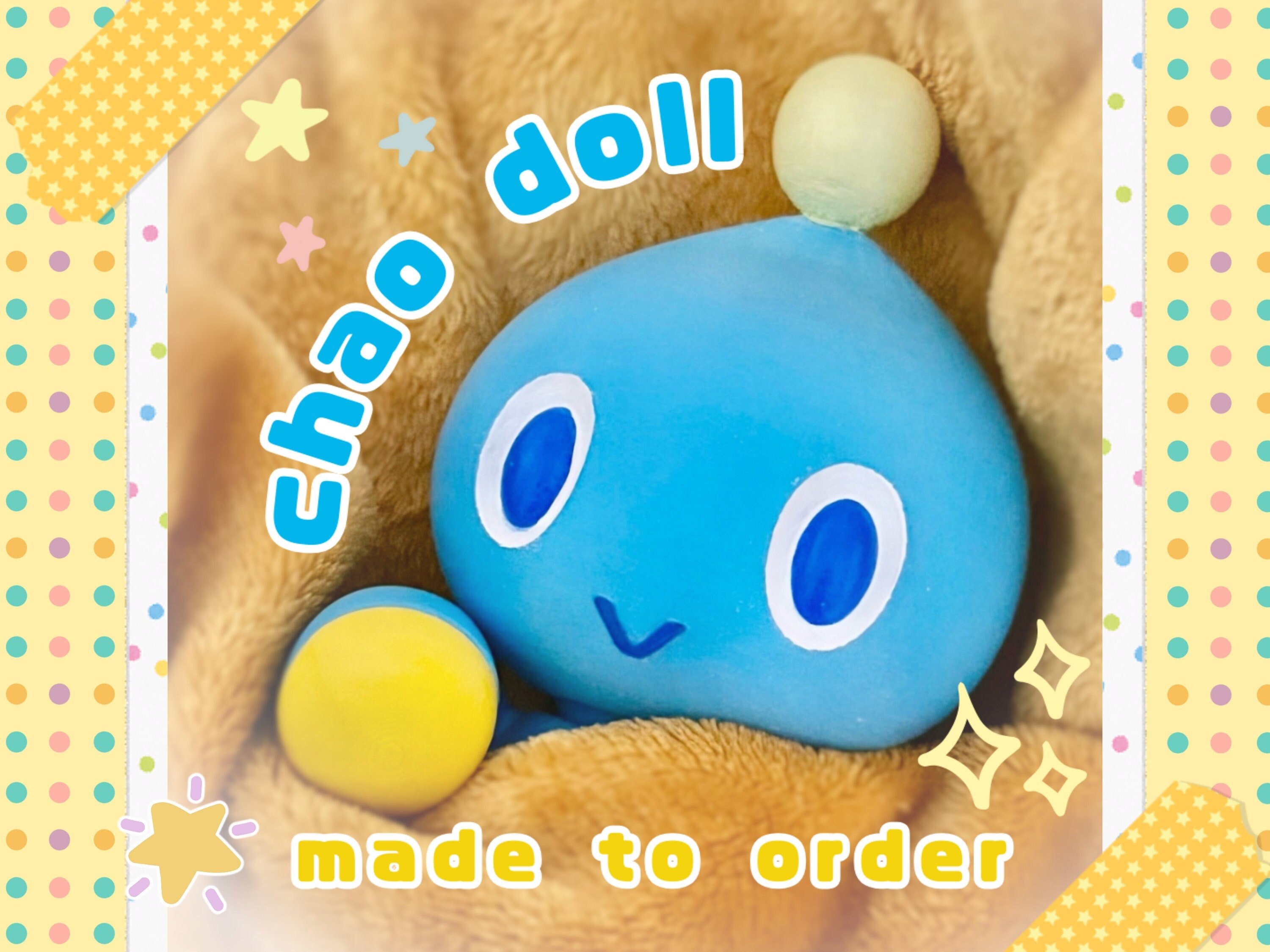 Made to Order: Chao Doll (6.5 Inch Articulated Figure, Sonic the