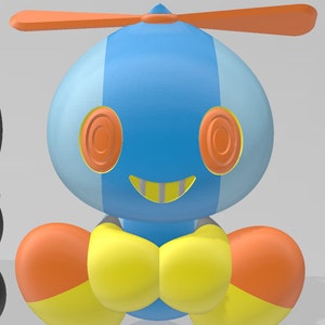 Made to Order: New Mystery Chao Egg, Box and Random Figure Neutral/Normal Chao, Hero Chao, Dark Chao, Omochao, Sonic the Hedgehog, SA2B image 10