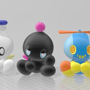 Made to Order: New Mystery Chao Egg, Box and Random Figure Neutral/Normal Chao, Hero Chao, Dark Chao, Omochao, Sonic the Hedgehog, SA2B image 9