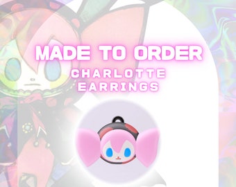 Made to Order: Charlotte Dessert Witch Earrings, Madoka Magica, for Cosplay