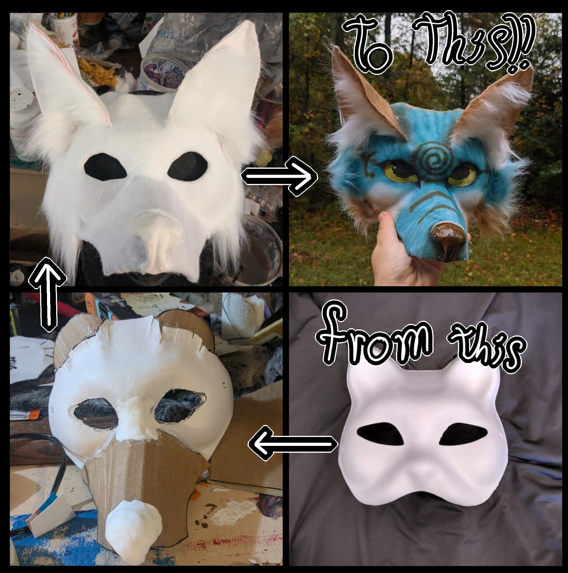 Custom-made Therian Masks! - Etsy